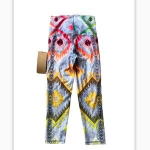 NWT Niyama Sol beachcomber electric kilim cropped leggings size XS